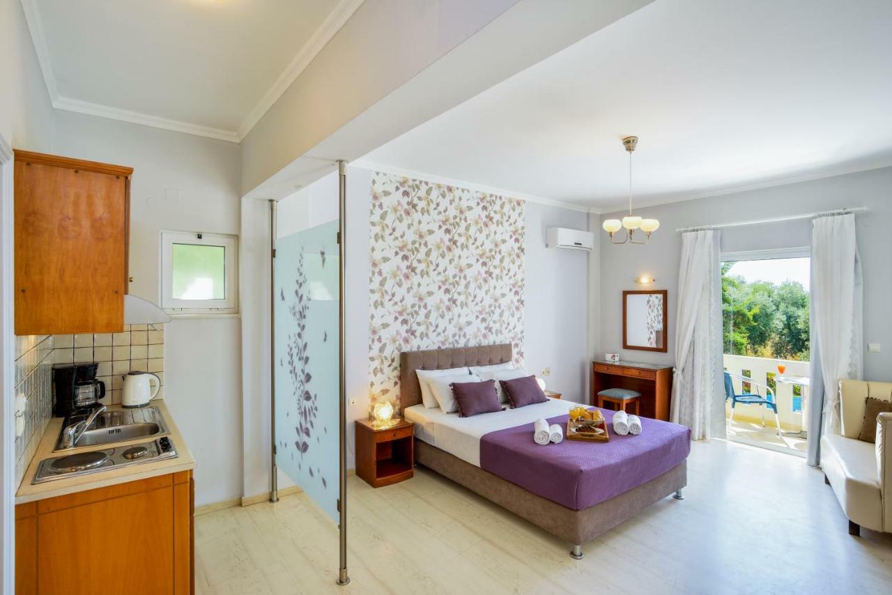 Poseidon Apartments Kato Daratso Luaran gambar