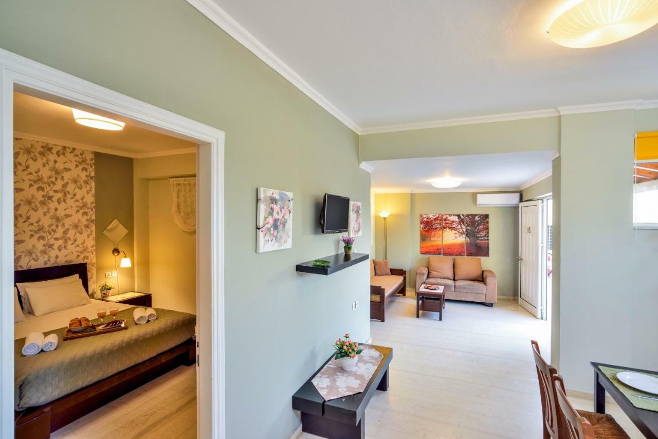 Poseidon Apartments Kato Daratso Luaran gambar